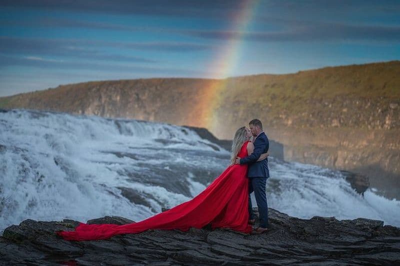 Visite privée d'une journée complète de la photographie du cercle d'or en Islande