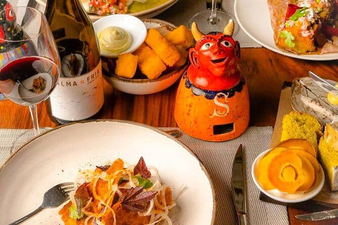 San Jose By Night : Dîner de la ferme à la table, cours de cuisine et cocktail