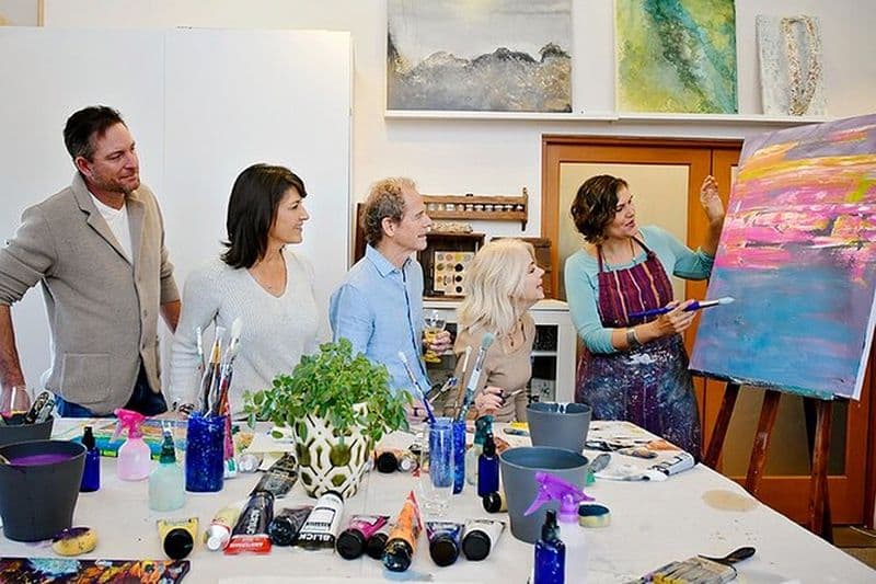 Cours de peinture abstraite