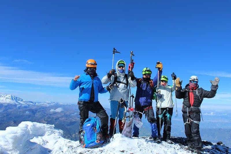 2 jours d'escalade du volcan Tungurahua depuis Banos