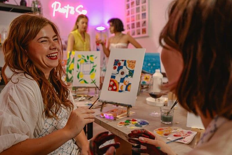 Cours de peinture ivre à Rome