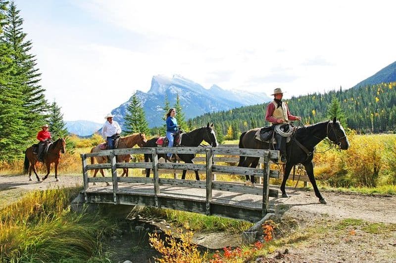 2 heures d'équitation à cheval à Banff