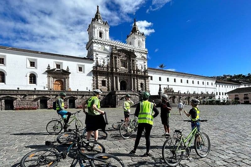 Visite culturelle à vélo de Quito - Visites privées