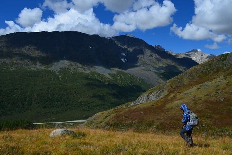 Trekking en Mongolie dans le parc national de l'Altaï Tavan Bogd