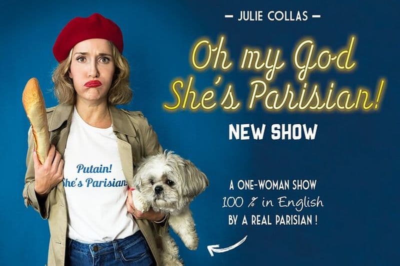 Billet Elle est parisienne ! Spectacle d'humour Anglais à Paris