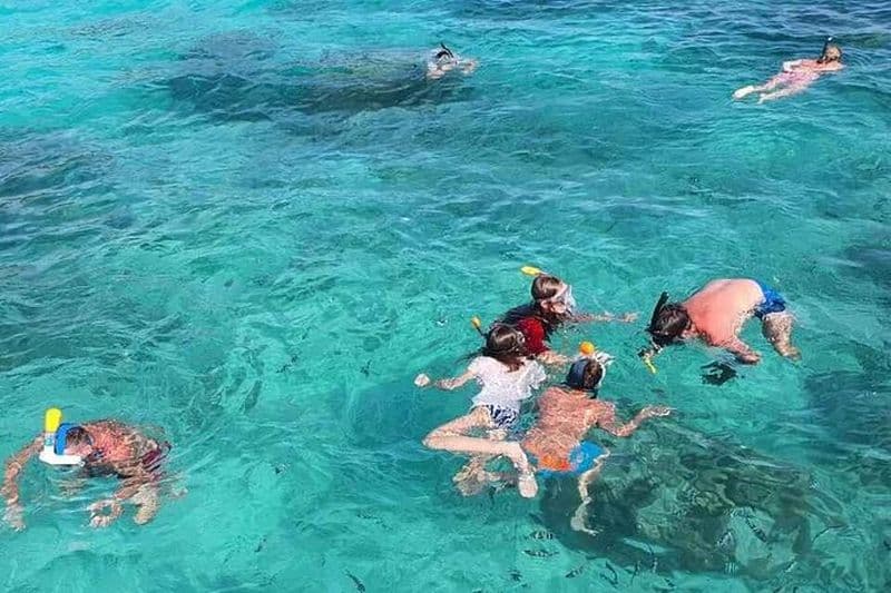 Seychelles Orcaglassbottom Boat SteAnneMarinePark (Snorkeling )