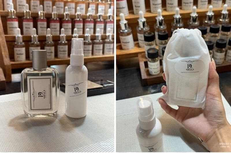Créez votre parfum personnalisé à Parfum 9 à Hongdae