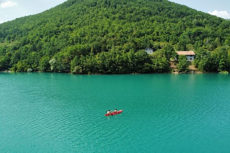 Billet Kayak sur le lac Jablanica