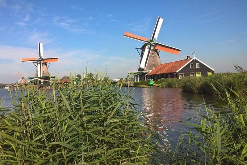 Billet Visite en petit groupe des moulins à vent, sabots et fromage Néerlandais Zaanse Schans au départ d'Amsterdam