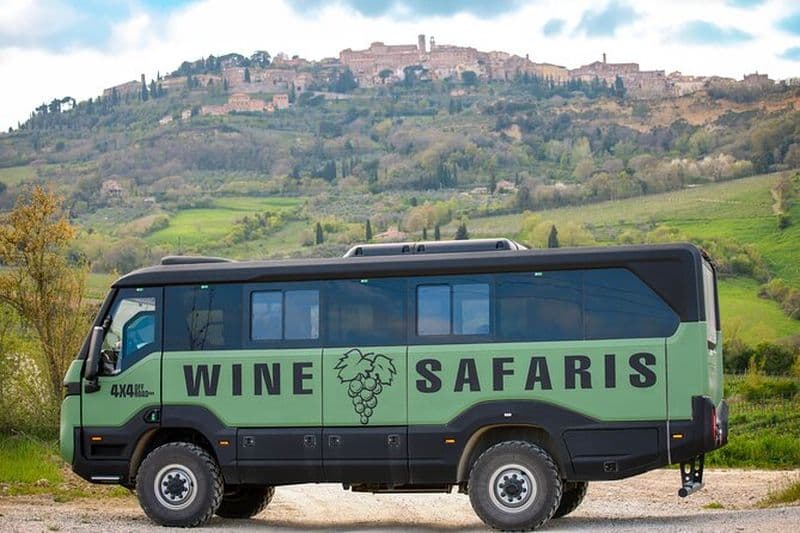 Billet Safari Val d'Orcia: Visite des vins de Pienza, Montepulciano et Brunello