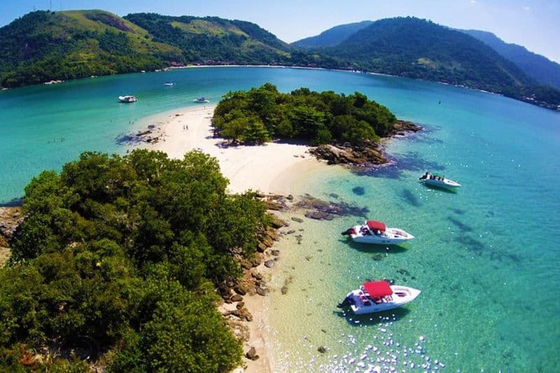 Billet Promenade en bateau à moteur partagée - Super Blue Lagoon - Ilha Grande