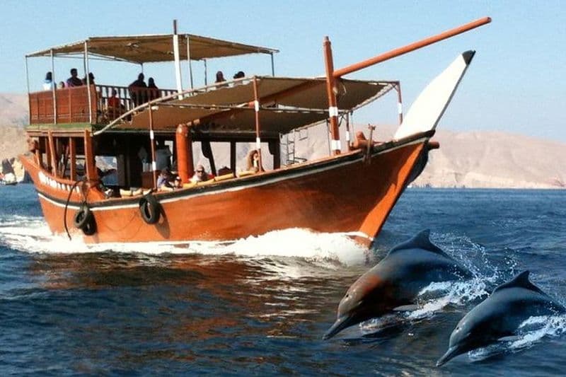 Croisière Khasab Dhow vers les fjords de Musandam avec déjeuner à bord