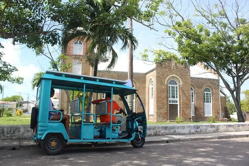 Visite guidée de la ville de TukTuk Belize