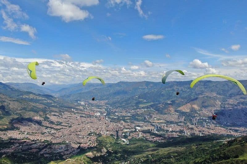 Zone de vol en parapente à Medellín - Parapente à Medellín