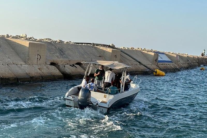 Location de bateau de 2 heures avec le capitaine de Jaffa à Tel Aviv