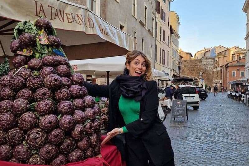 Billet Balade gastronomique à Rome en petit groupe : Trastevere, Campo de' Fiori, ghetto juif