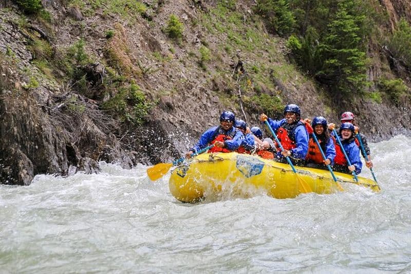 Rafting en eau vive sur le ruisseau Toby