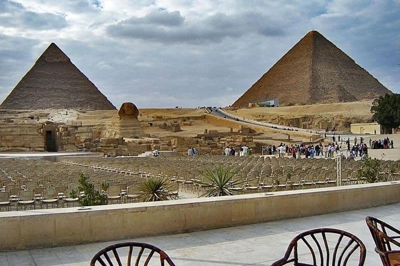 Randonnée à dos de chameau ou à cheval autour des pyramides