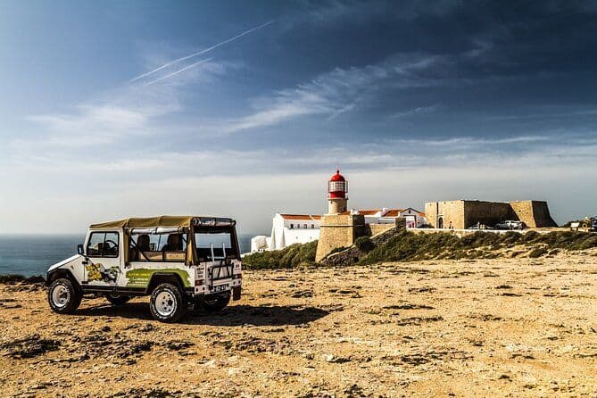 Visite privée d'une demi-journée à Sagres en Jeep