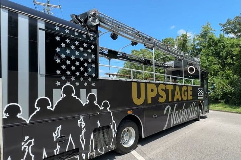 Billet Visite privée en bus de fête en plein air de Nashville avec DJ et barman 21+