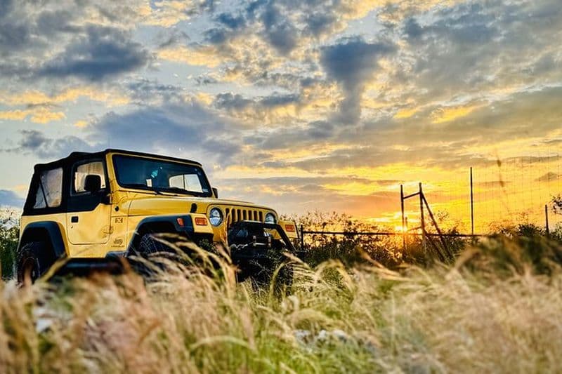 Explorez la vallée de la rivière Medina à bord d'une jeep robuste avec un Guide