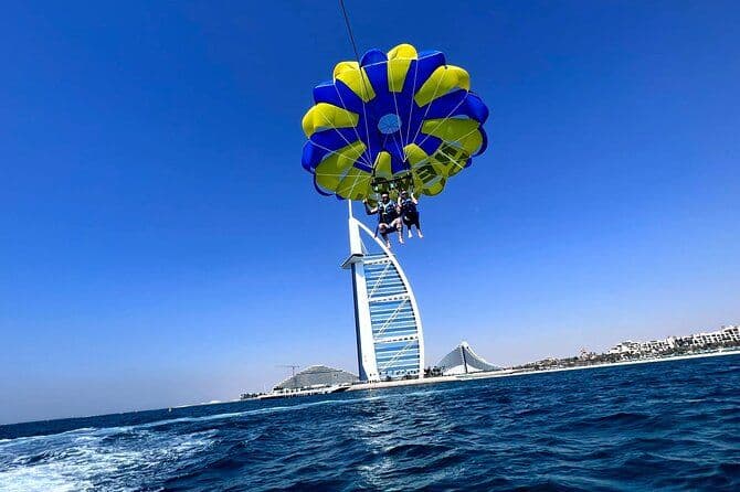 Parachute ascensionnel à Dubaï - Burj Al Arab View