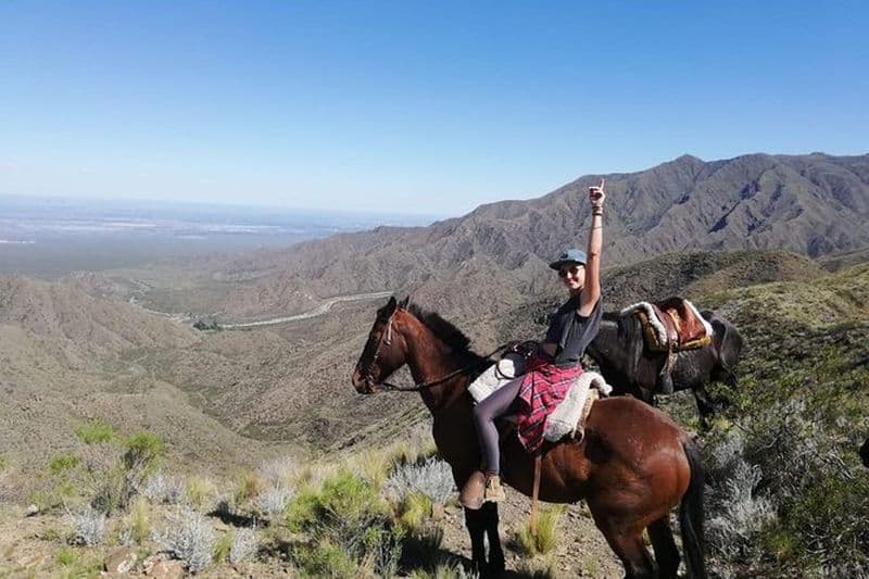 Équitation et rôti dans les montagnes de Mendoza