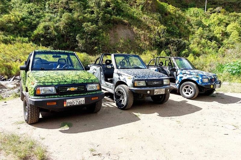 Location de jeep ou de moto pendant 1 heure Visitez les meilleurs endroits Baños