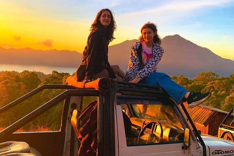 Aventure en jeep au mont Batur