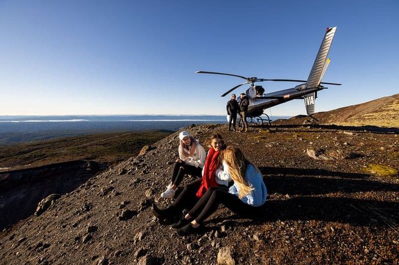 L'aventure volcanique du mont Tarawera en hélicoptère