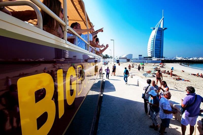 Big Bus Dubai Hop-On, visite touristique en bus à toit ouvert