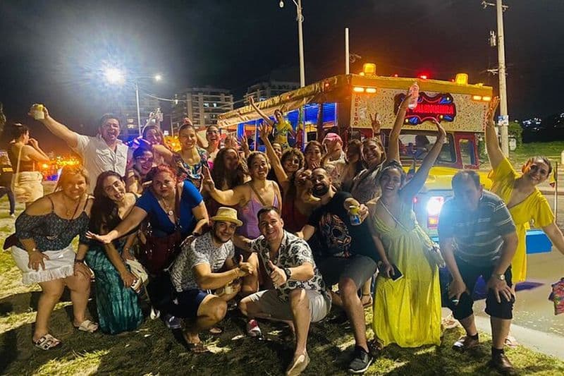 Billet Chiva Disco et Rumba à Carthagène