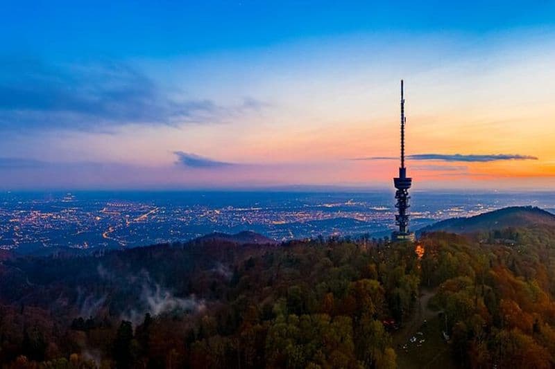 Sentier de randonnée de Zagreb sur la montagne Medvednica