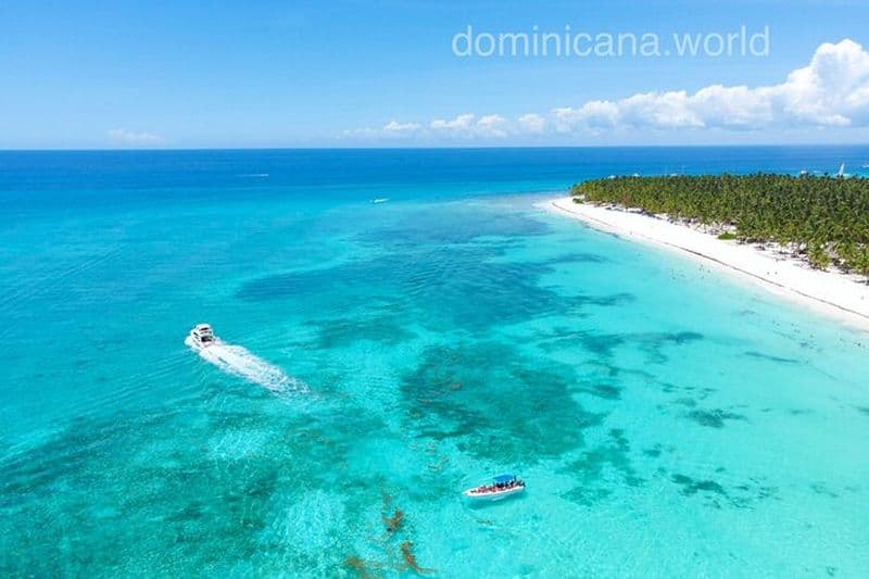 Île de Saona, Piscine naturelle Étoile de mer, Bateau rapide, Catamaran + Danses