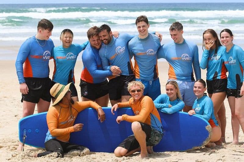 Cours de surf sur les Gold Coasts Plage préférée (14 ans et plus)