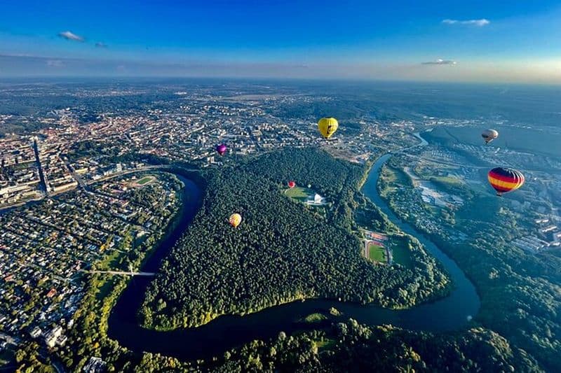 Billet Vol en montgolfière au-dessus de Vilnius ou Trakai