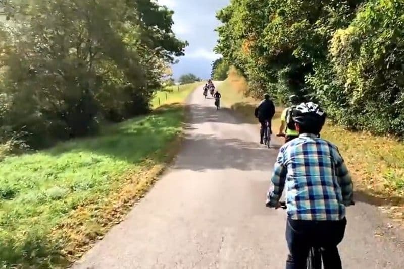Circuit en vélo électrique en Bourgogne