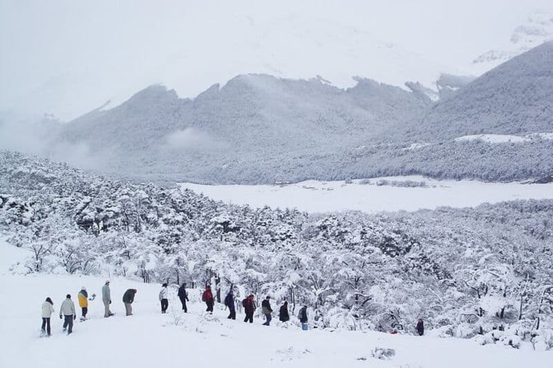 Expérience en traîneau et en motoneige dans la vallée de Tierra Mayor