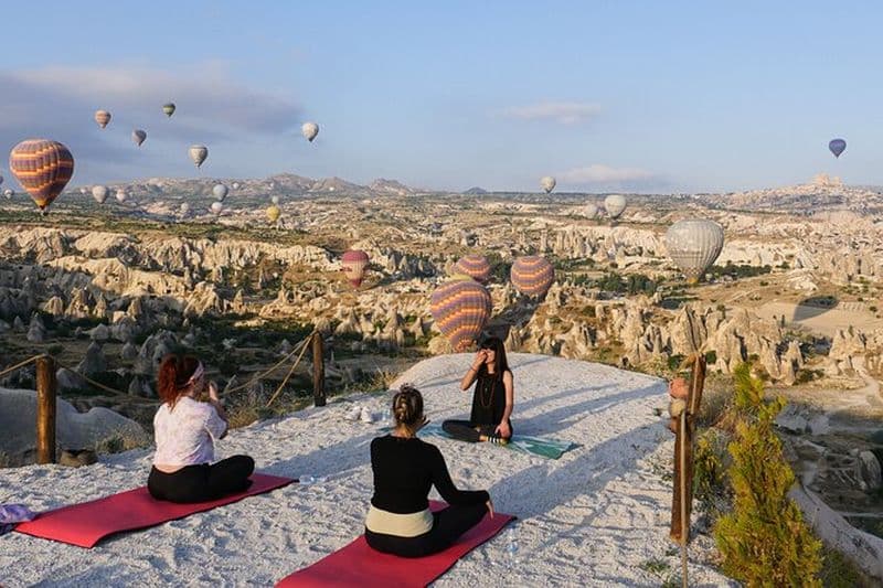 Billet Excursion en Cappadoce avec séance de yoga guidée