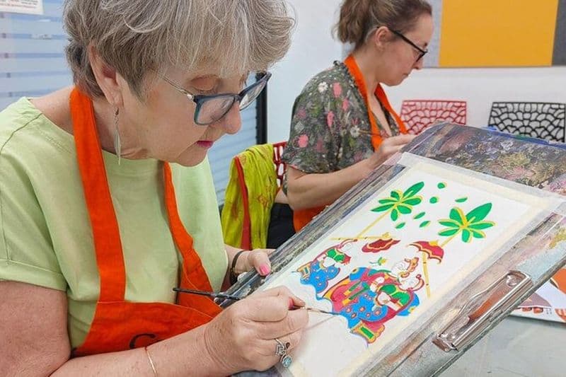 Faire ma propre peinture du Rajasthan Phad