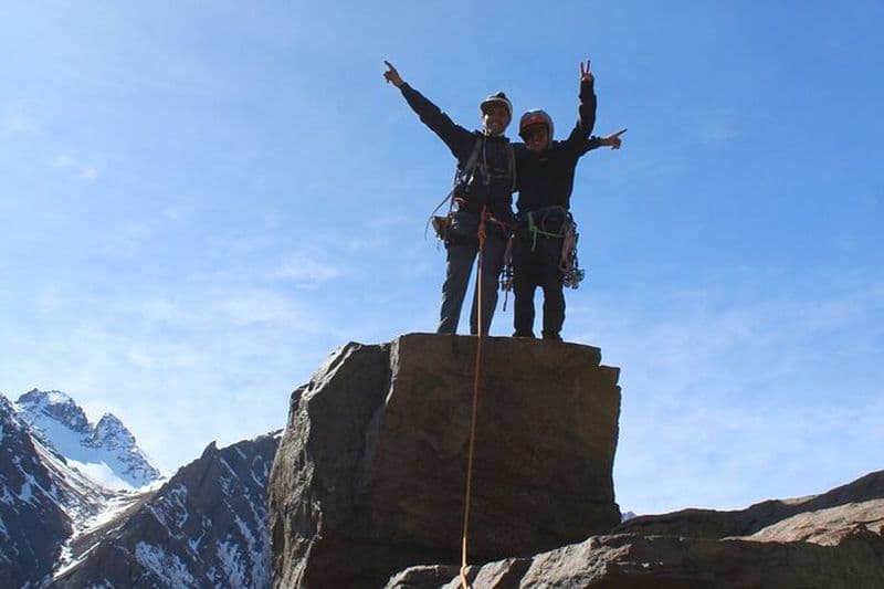 Escalade à Santiago, Chili
