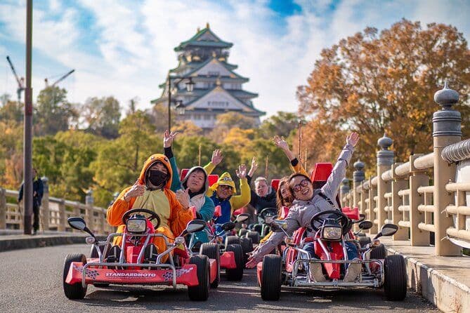 Billet Osaka Go Karting Tour avec costume drôle
