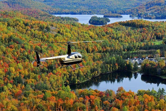 Billet Tours d'hélicoptère Mont-Tremblant