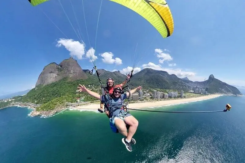 Vol biplace en parapente à Rio de Janeiro