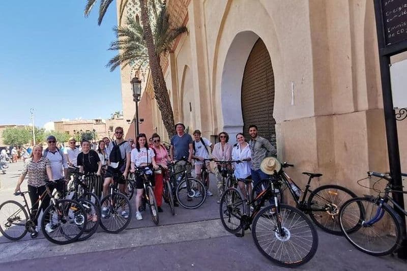 Faits saillants d'une demi-journée de la visite à vélo de Marrakech