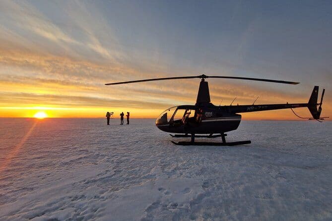 Visite privée en hélicoptère - Volcans et glaciers en Islande