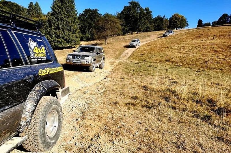 Expérience de conduite en 4x4 à des altitudes de vol - 7 jours