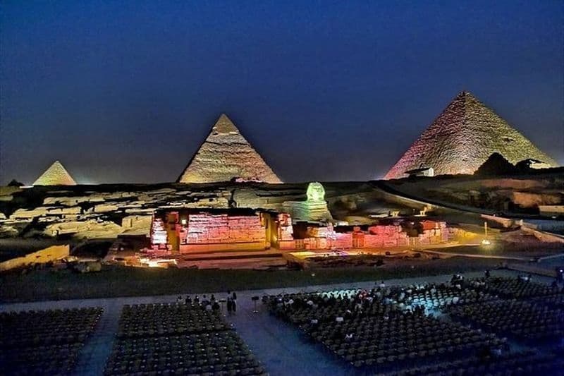 Billet Spectacle son et lumière aux pyramides de Gizeh