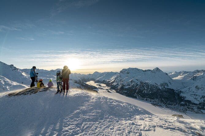 Ski Safari avec moniteur de ski en Engadine, St Moritz, Suisse