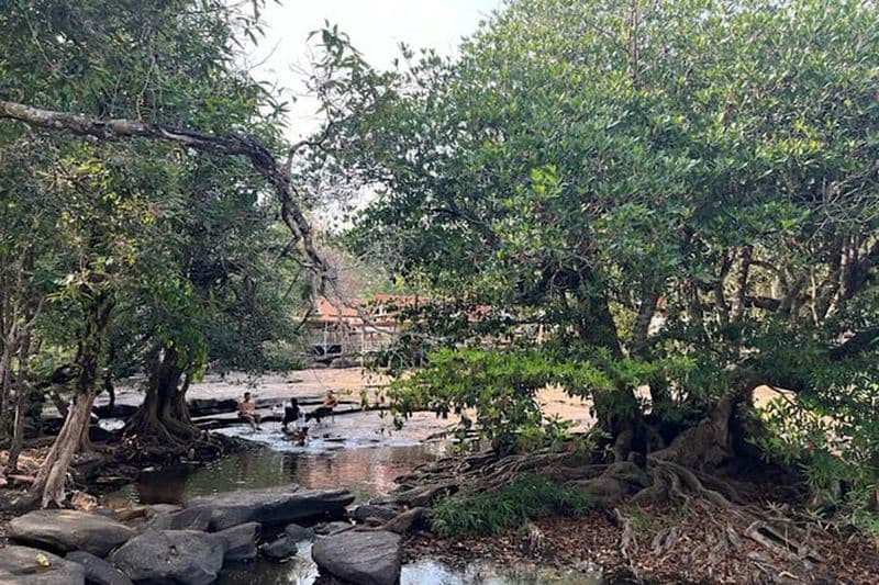 Excursion d'une journée en vélo à Vientiane avec cascade Tad Moon